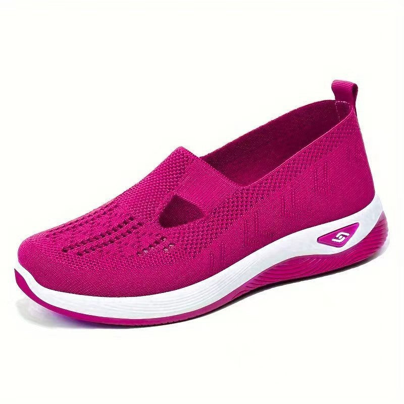 Gå-sko med fleksibelt slip-on design