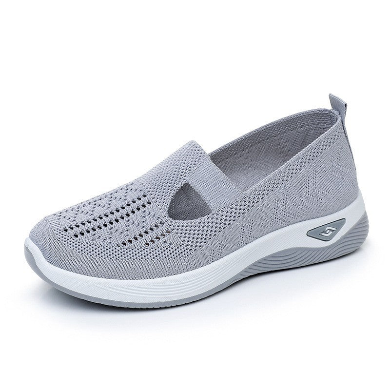 Gå-sko med fleksibelt slip-on design