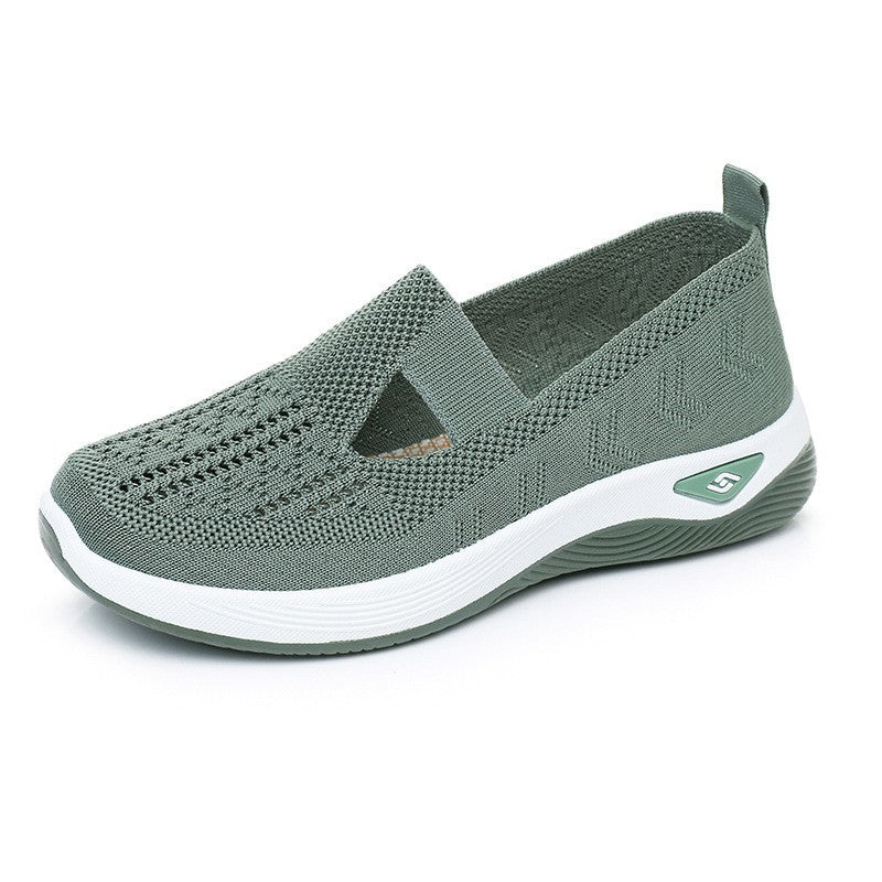 Gå-sko med fleksibelt slip-on design