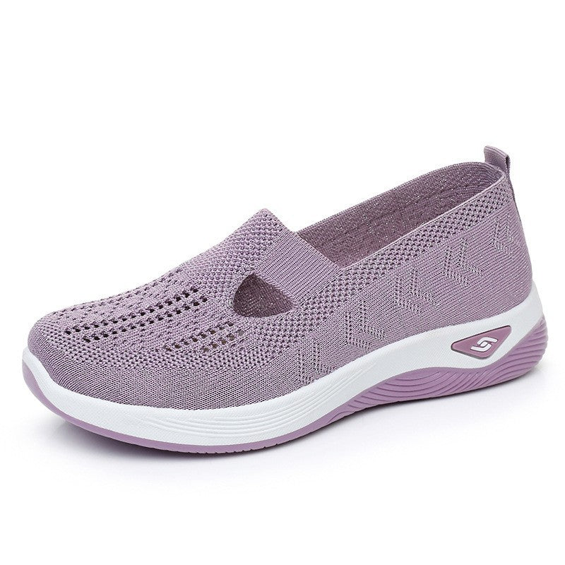 Gå-sko med fleksibelt slip-on design
