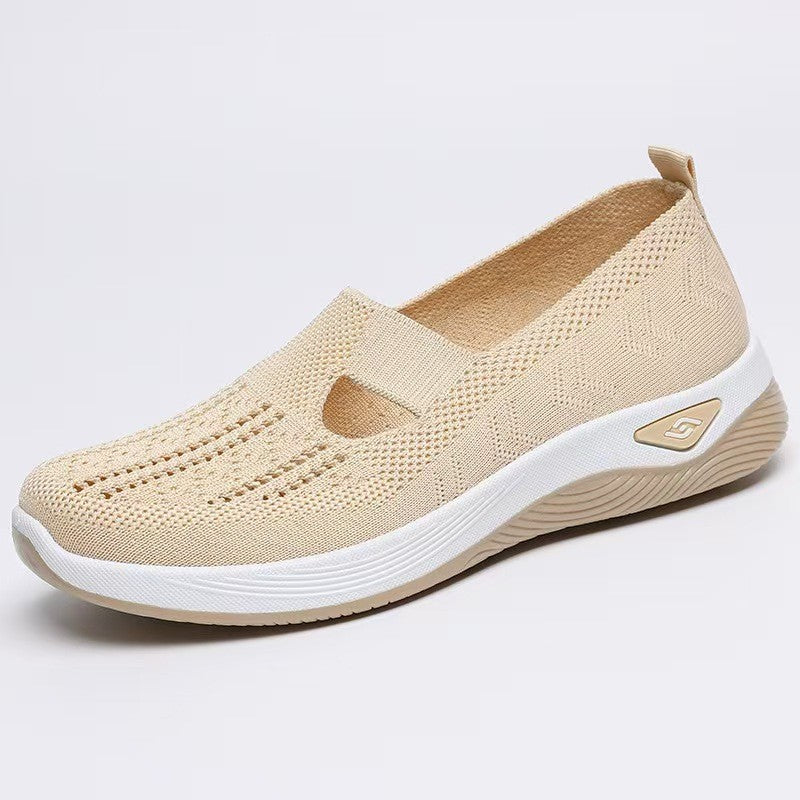 Gå-sko med fleksibelt slip-on design