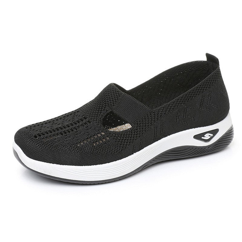 Gå-sko med fleksibelt slip-on design