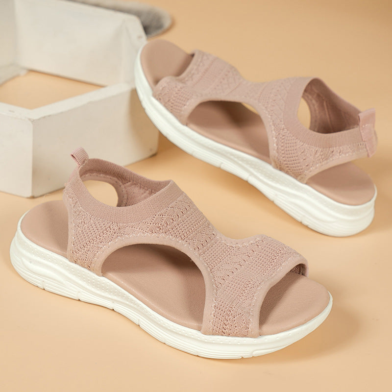 Orthopedic Arch Support Sandals for Women with Breathable Mesh and Non-Slip Sole