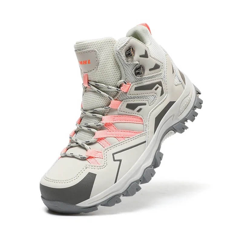 Chaussures de randonnée pour hommes en cuir imperméables pour trekking en plein air