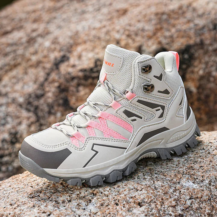 Chaussures de randonnée pour hommes en cuir imperméables pour trekking en plein air