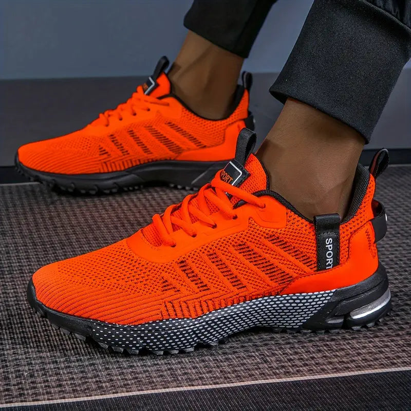 Pantofi de mers pentru femei, tricotaj respirabil, adidași antiderapanți