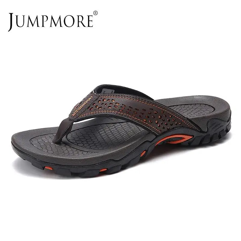 Men's Flip Flops Outdoor Casual Flat Beach Shoes