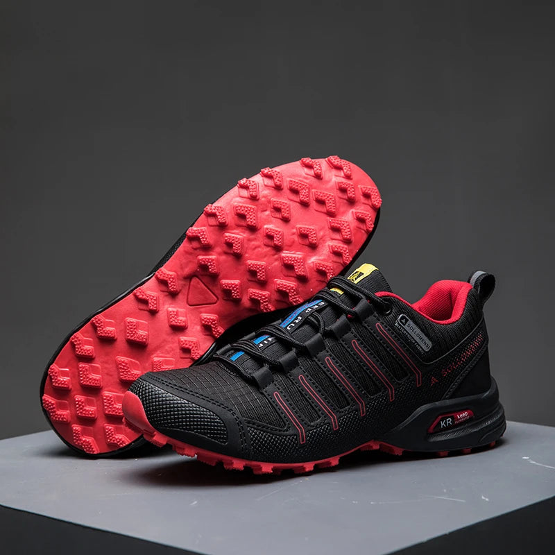 Chaussures de randonnée imperméables orthopédiques pour hommes, baskets antidérapantes pour la marche en extérieur