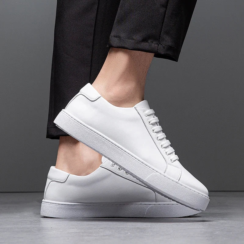 Scarpe da uomo comode in vera pelle – soletta ammortizzata, stile classico