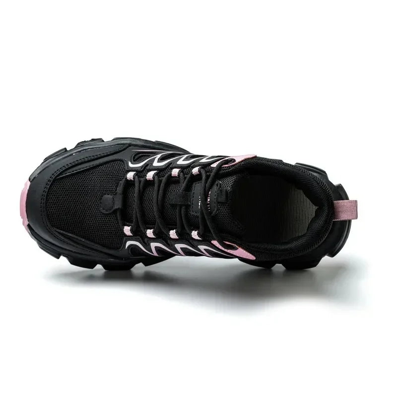 Scarpe antinfortunistiche da donna con punta in acciaio antiscivolo – Design antiurto e antiperforazione