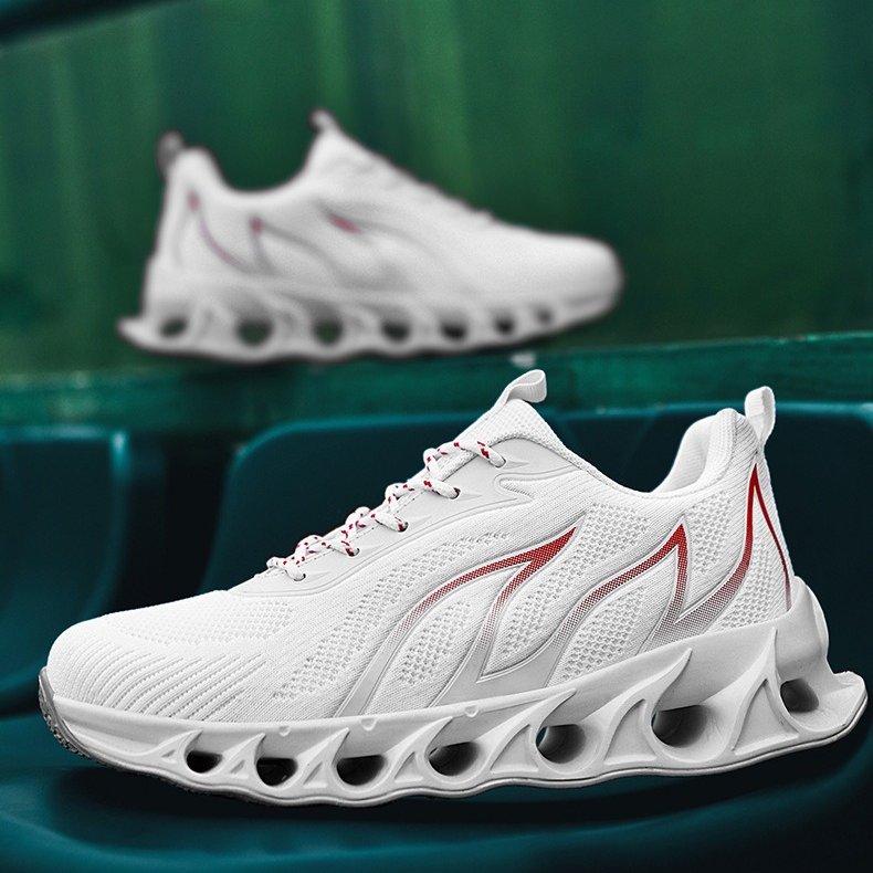 Unisex Casual Sneakers Lightweight Breathable Running Shoes Non-Slip Sports Trainers