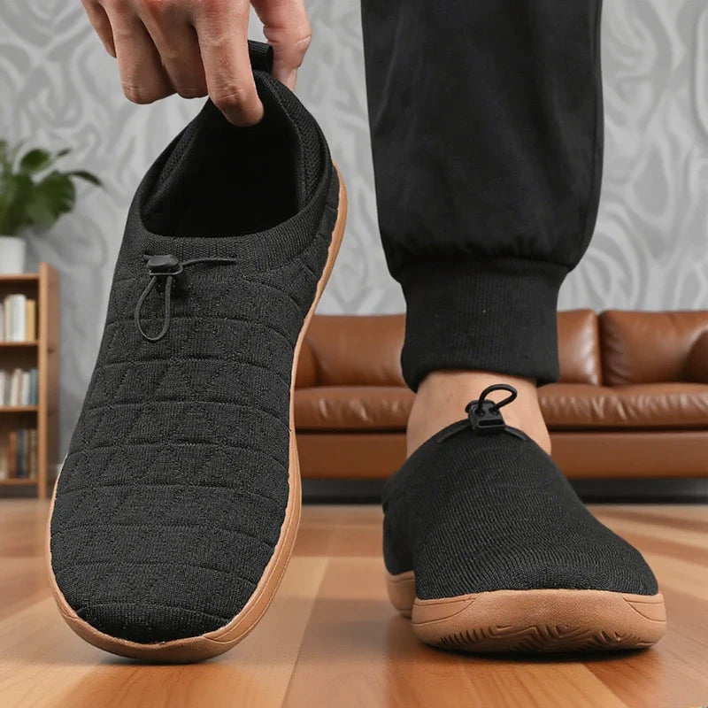 Men's Wide Toe Box Barefoot Shoes Zero Drop Breathable Mesh Minimalist Sneakers