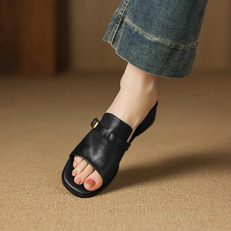 Dámské klínové sandály s platformou z lněné směsi espadrilky