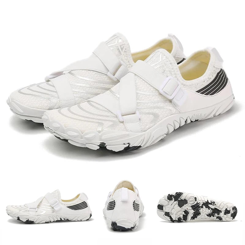 Herresko til vand med åndbart mesh og elastisk bånd sneakers