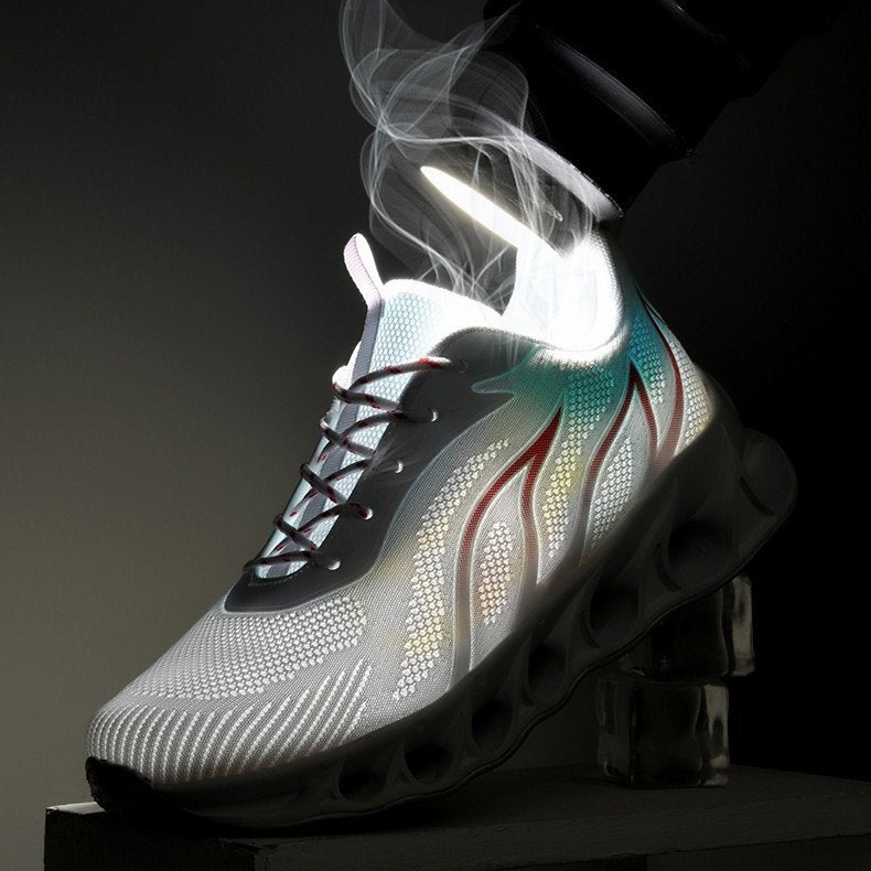 Unisex Casual Sneakers Lightweight Breathable Running Shoes Non-Slip Sports Trainers