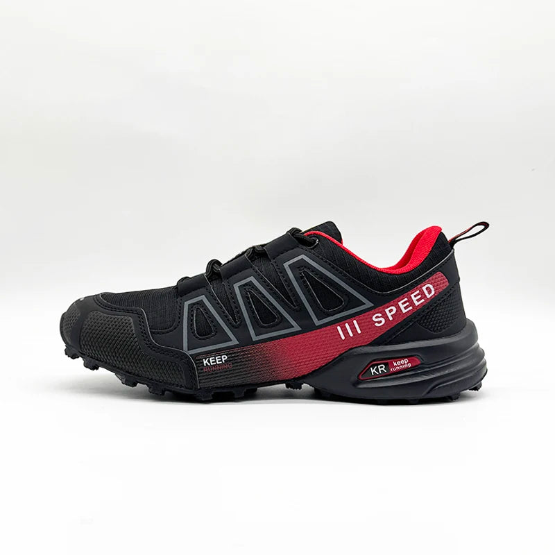 Zapatillas de senderismo para hombre impermeables, deportivas para trekking al aire libre, entrenadores para senderos de montaña