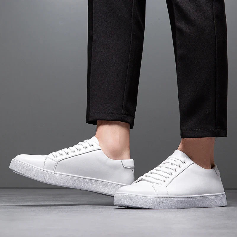 Scarpe da uomo comode in vera pelle – soletta ammortizzata, stile classico