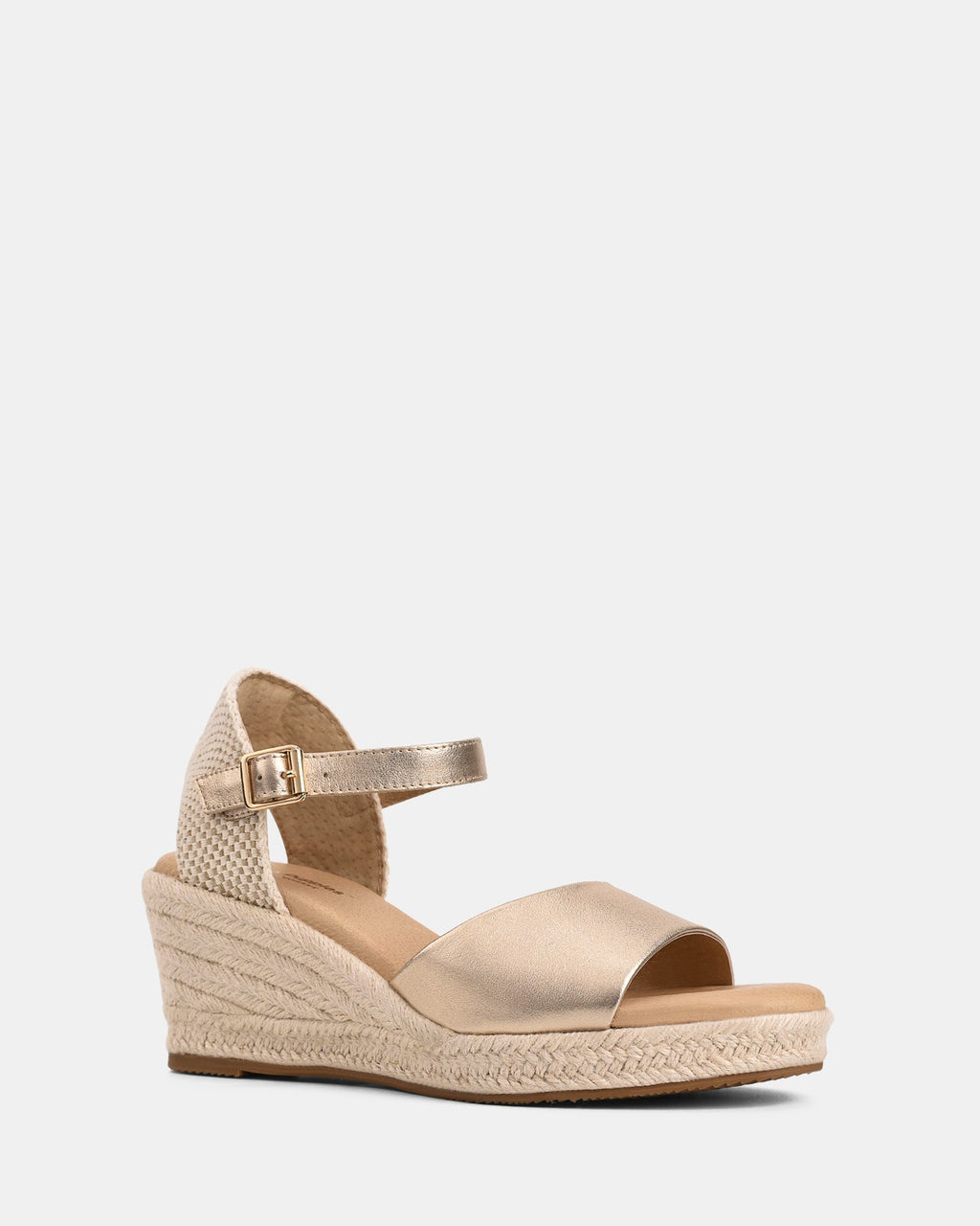 Sandalias para mujer con cuña y punta abierta