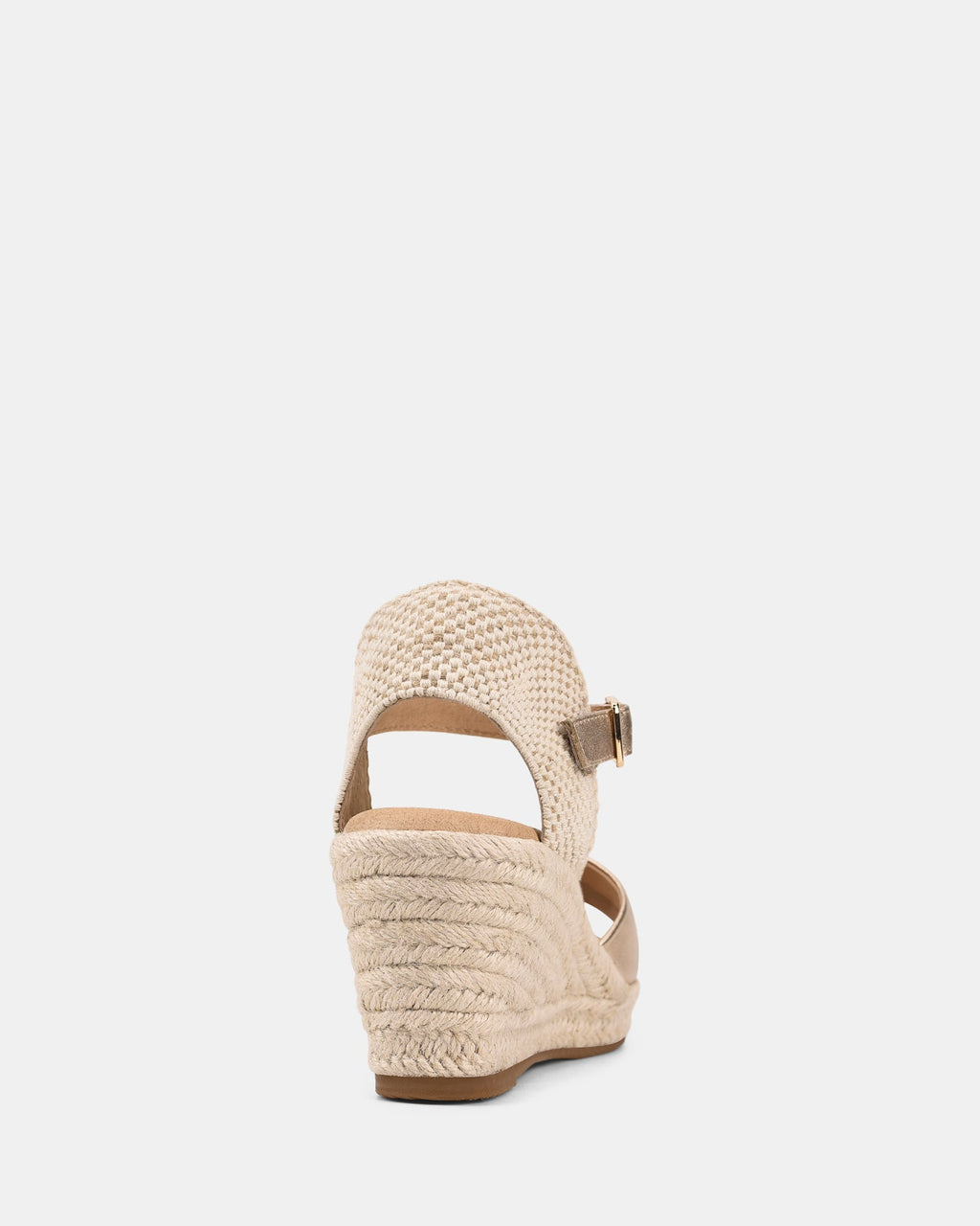 Sandalias para mujer con cuña y punta abierta