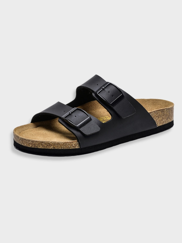 Men's Sandals Adjustable Buckle Straps Comfort Footbed Slip Resistant
