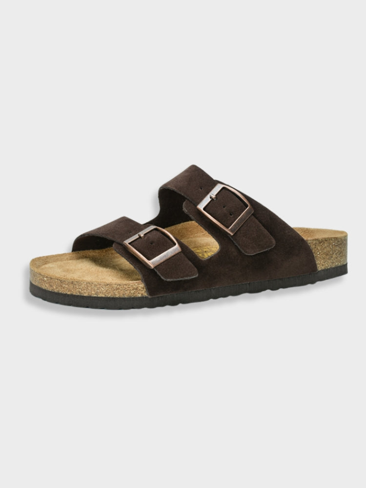 Men's Sandals Adjustable Buckle Straps Comfort Footbed Slip Resistant