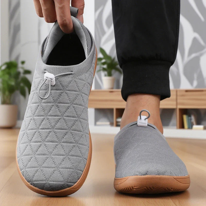 Pánské barefoot boty s širokou špičkou, nulovým dropem, prodyšnou síťovinou a minimalistickým designem