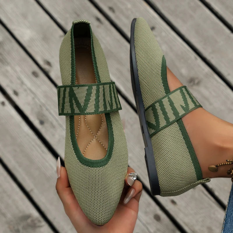 Women Orthopedic Flat Shoes Mary Jane Footwear