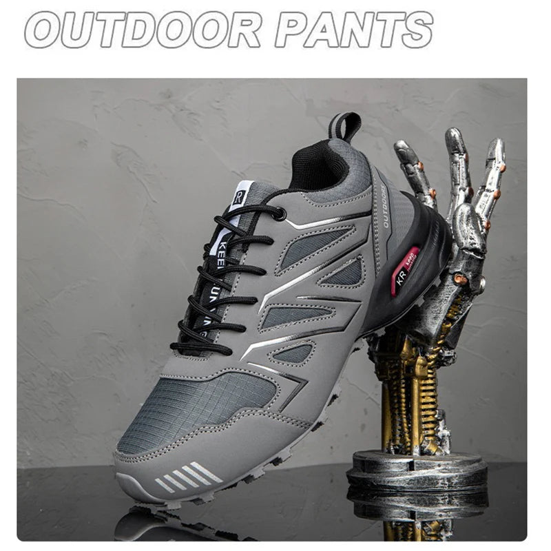 Orthopedic Men's Waterproof Hiking Shoes Non-Slip All-Terrain Outdoor Trekking Boots