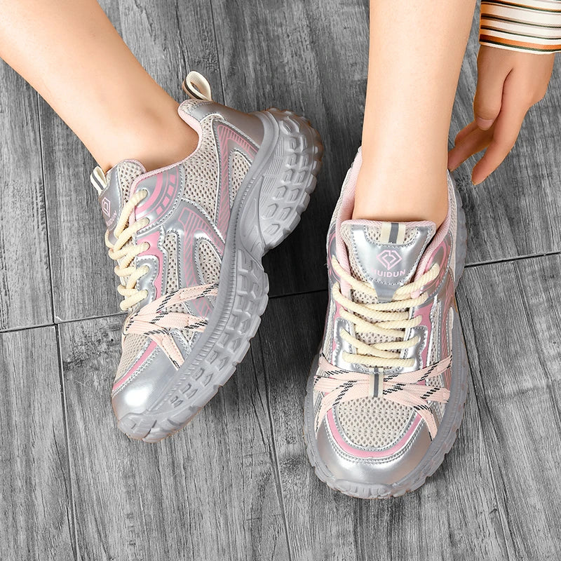 Scarpe da lavoro da donna con punta in acciaio antiscivolo – Tomaia traspirante, design leggero