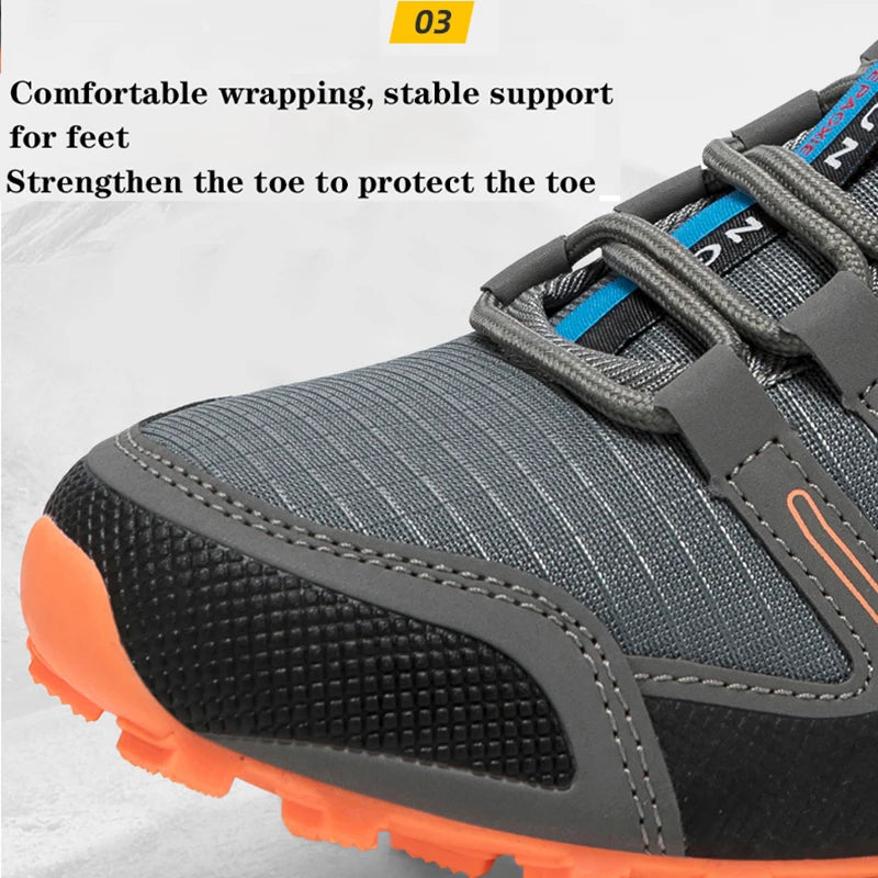 Chaussures de randonnée imperméables orthopédiques pour hommes, baskets antidérapantes pour la marche en extérieur
