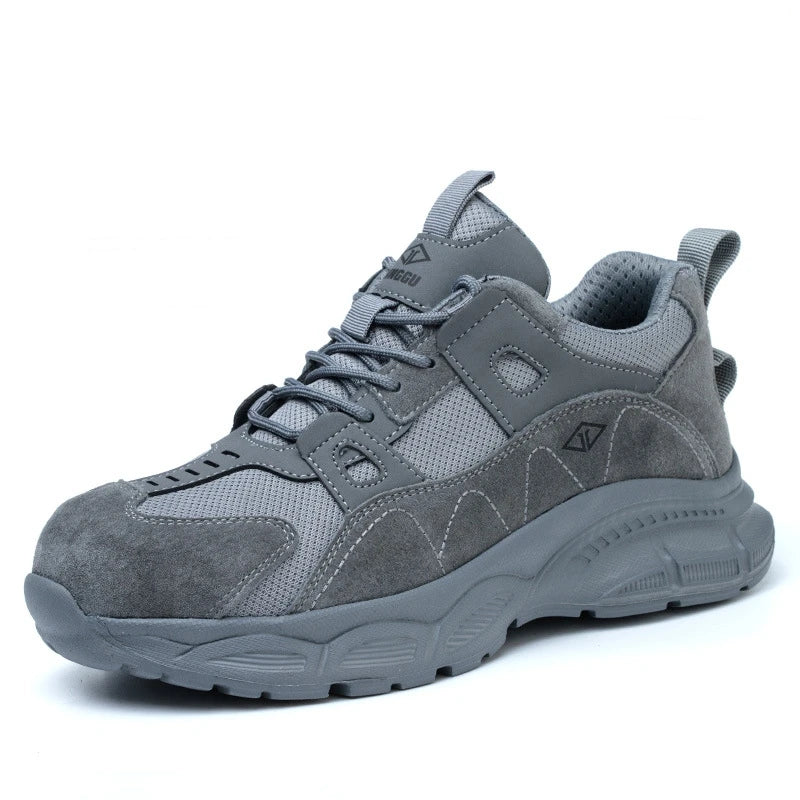 Scarpe antinfortunistiche da donna con punta in acciaio e comfort – microfibra traspirante, suola leggera in EVA