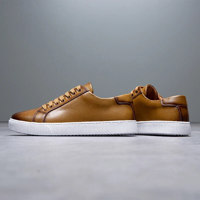 Scarpe da uomo comode in vera pelle – soletta ammortizzata, stile classico
