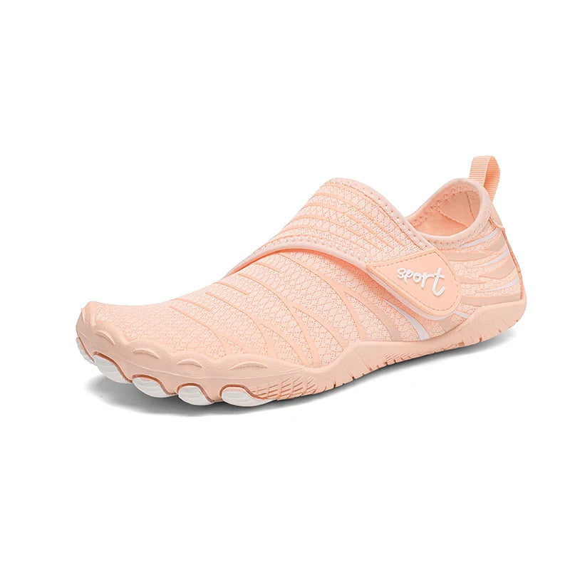 Herresko til vand med åndbart mesh og elastisk bånd sneakers