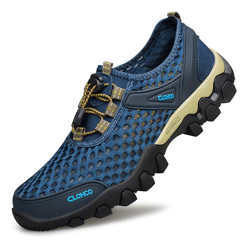 Men's Sandals Breathable Mesh Elastic Band Shoes