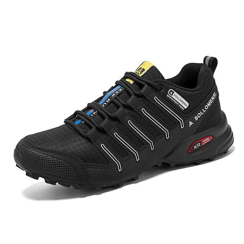 Chaussures de randonnée imperméables orthopédiques pour hommes, baskets antidérapantes pour la marche en extérieur