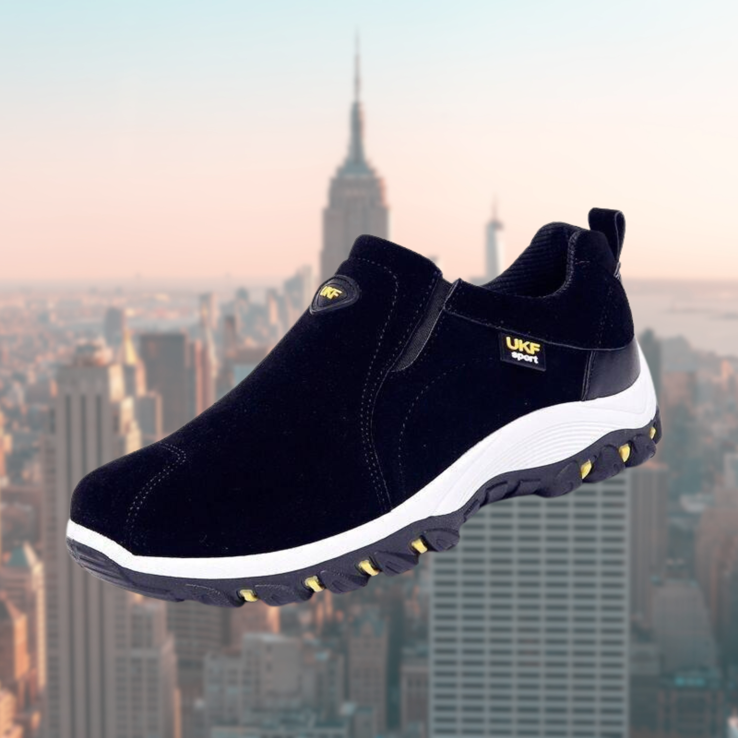 Zapatillas casuales para hombre sin cordones, amortiguadoras y ligeras