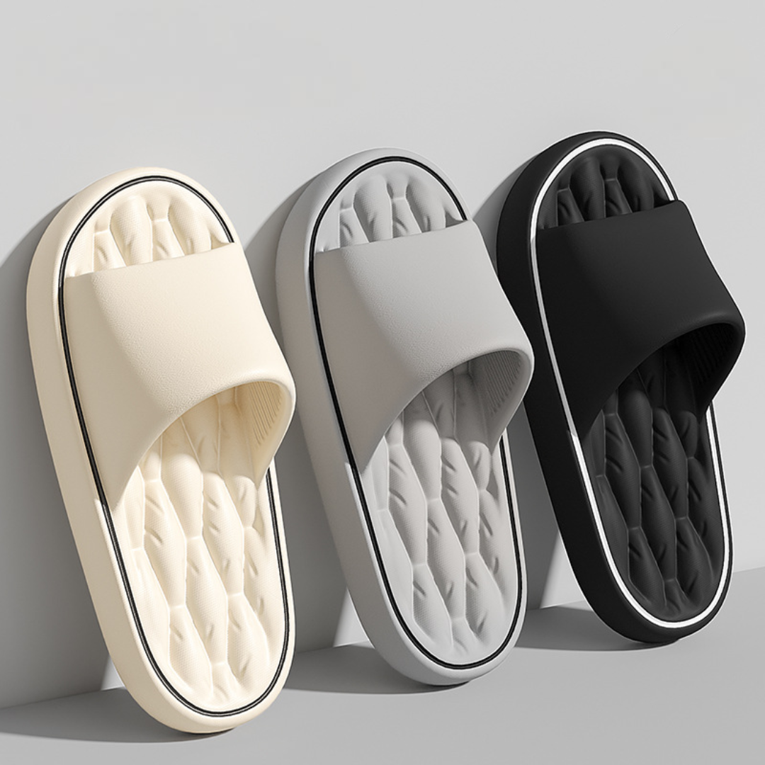 Unisex Pillow Slides with Soft Gel Insole