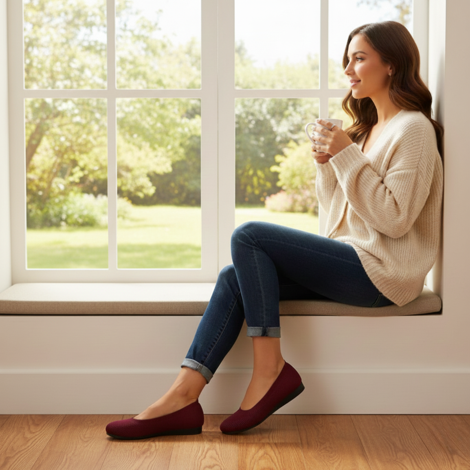 Women's Knitting Sock Sneakers Breathable Loafers