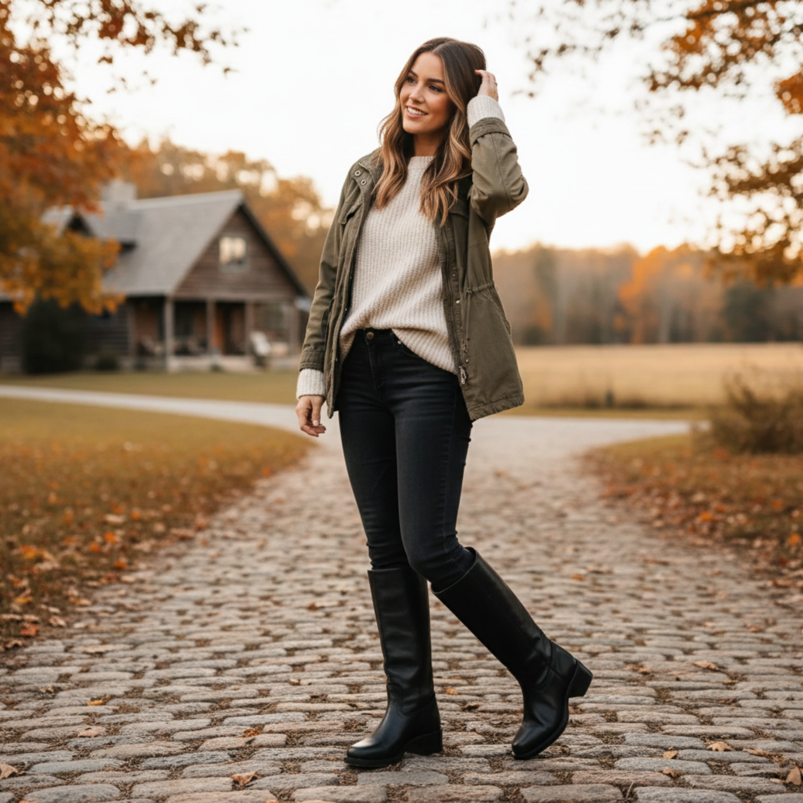 Women's Sexy Thigh High Heels Rubber Boots