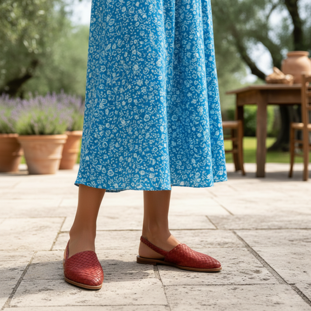 Women's Pointed Toe Flat Bottom Casual Sandals