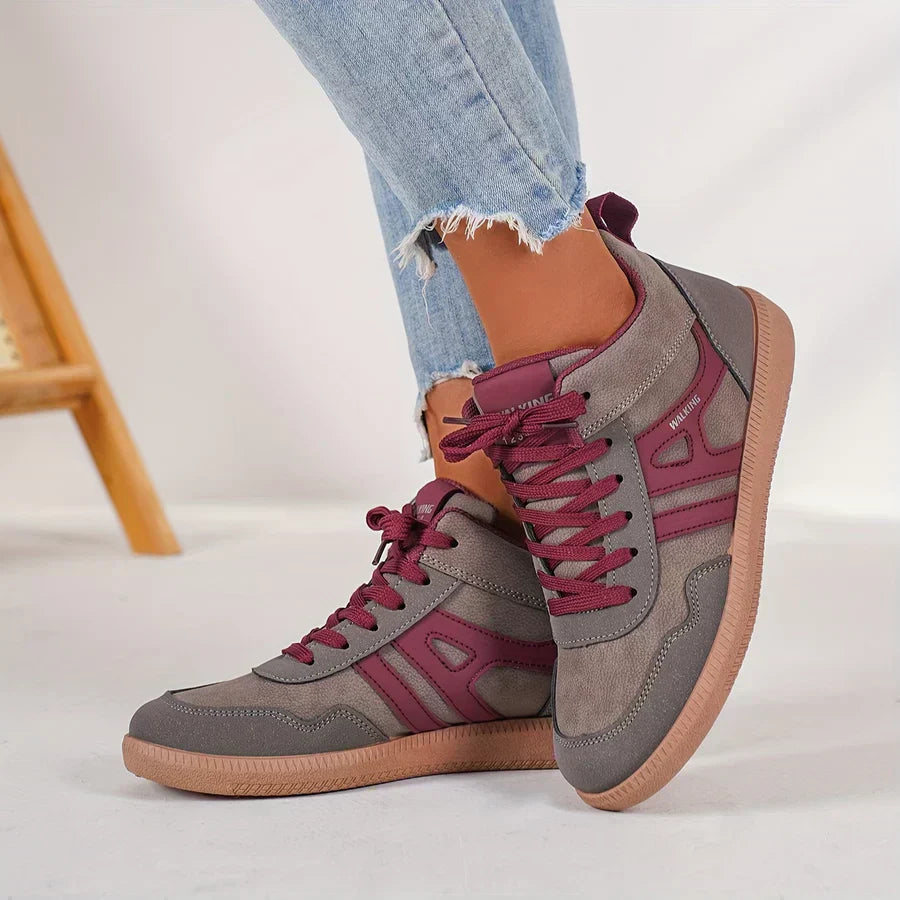 Baskets décontractées pour femme, respirantes, synthétiques, basses