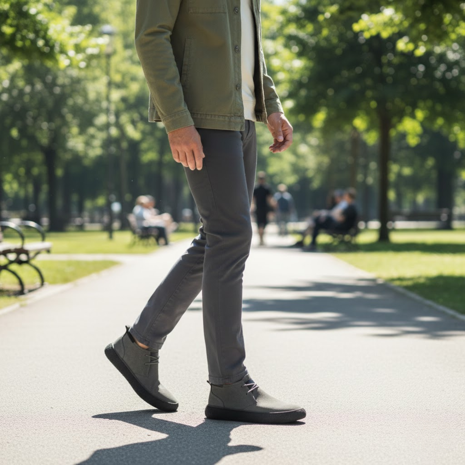 Men's Suede Leather Casual Driving Oxfords