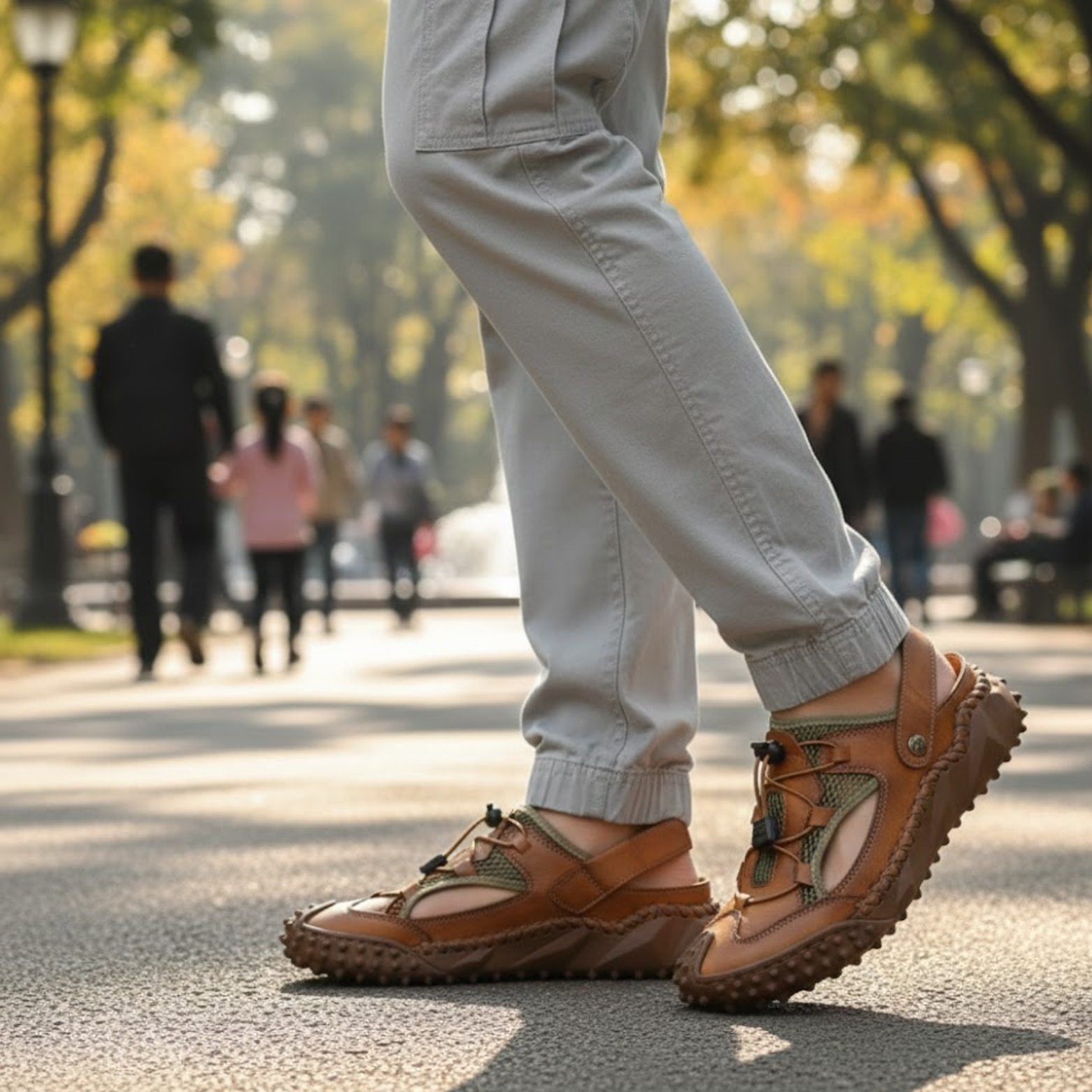 Men's New Summer Breathable Mesh Outdoor Sandals