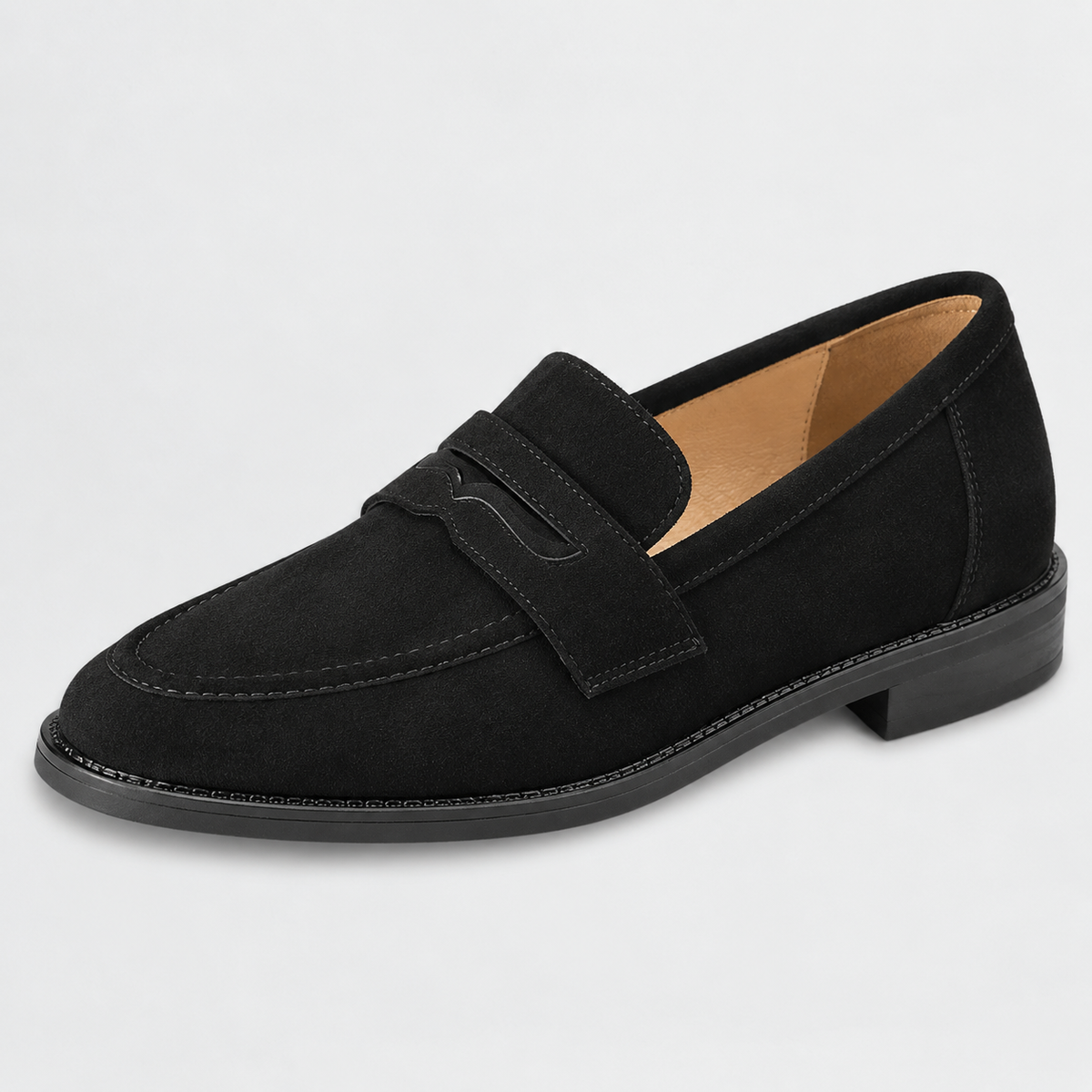 Mocasines penny cómodos para mujer – Plantilla acolchada, suela flexible y ligera
