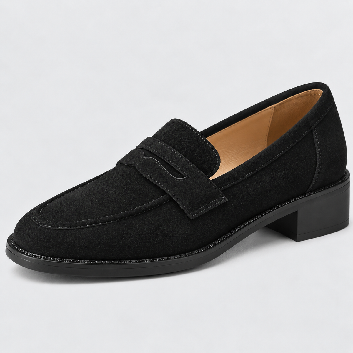 Bekväma penny-loafers för kvinnor – vadderad innersula, flexibel lättviktssula