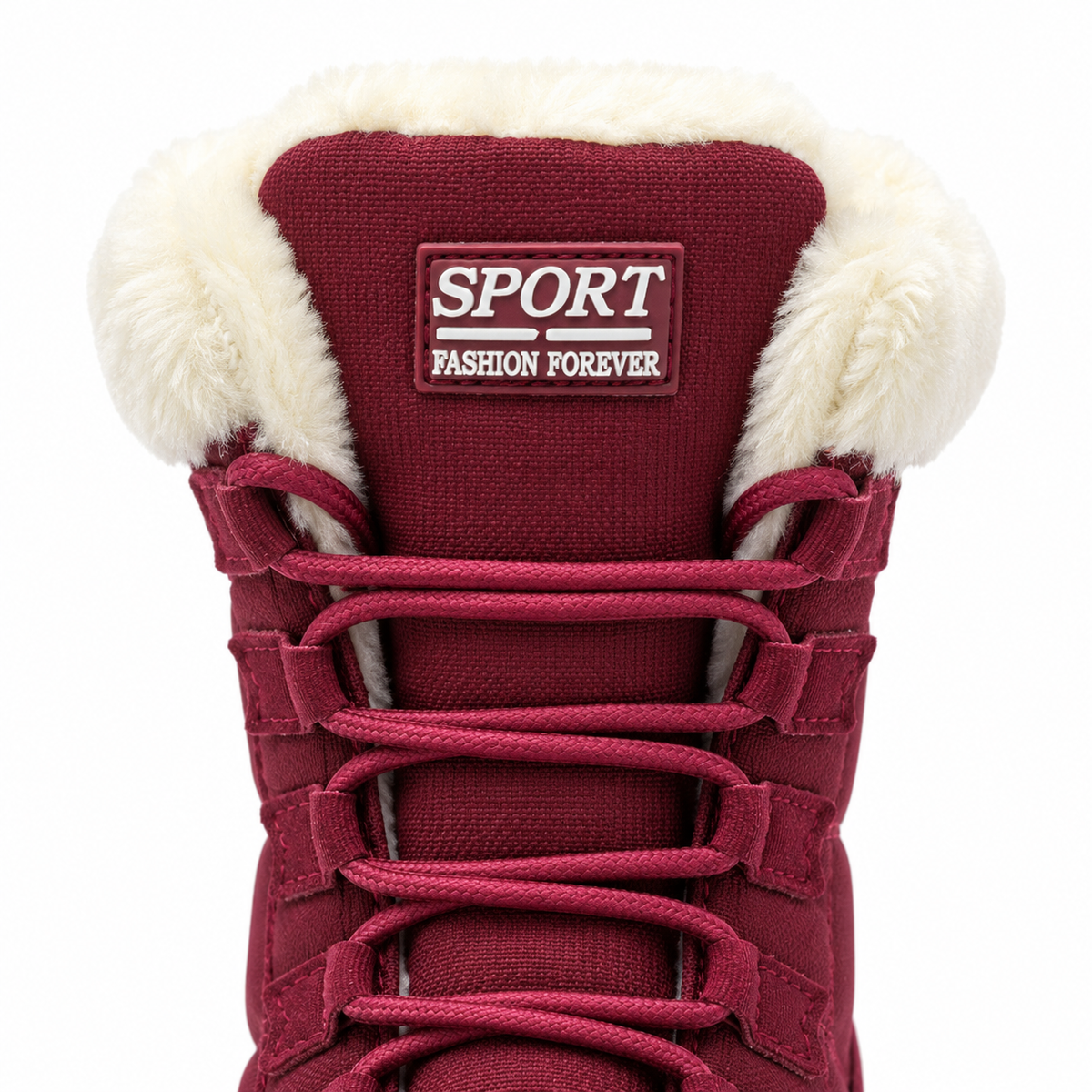 Botas impermeables para mujer de invierno hasta media pantorrilla Calzado aislante para senderismo al aire libre