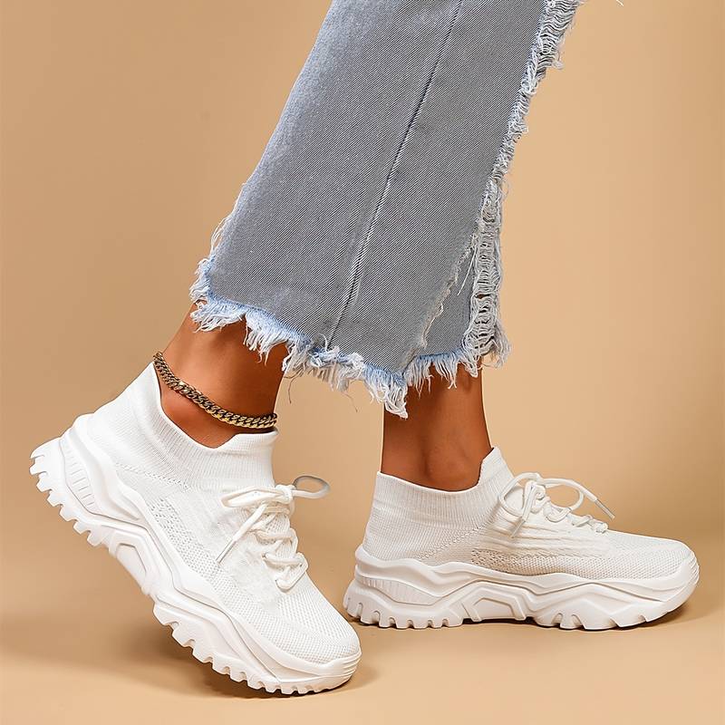 Pantofi ortopedici pentru femei, slip-on elastici, adidași respirabili