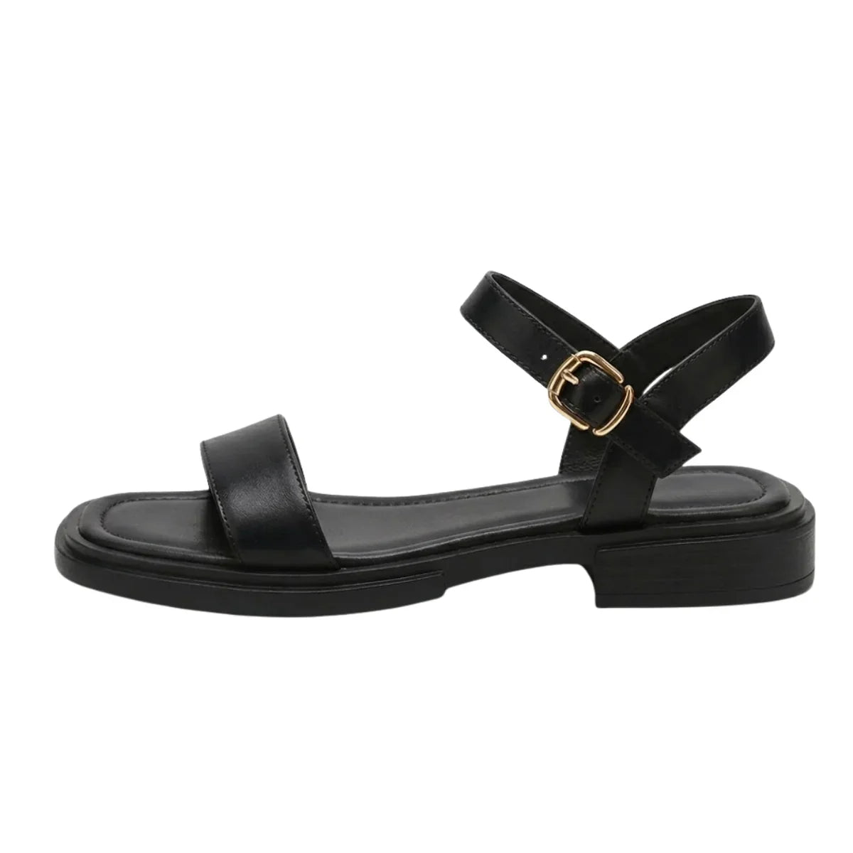 Women's Orthopedic Sandals Adjustable Ankle Strap Flat Walking Shoes