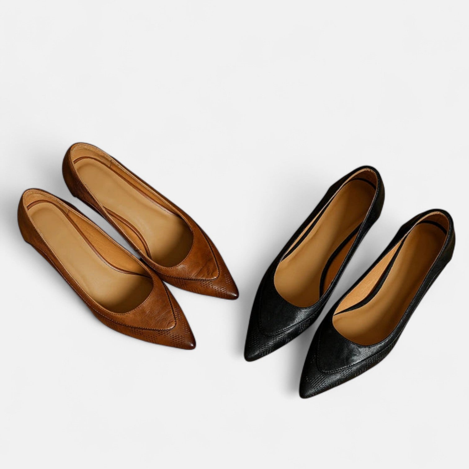 Women Kitten Heels Pointed Toe Pumps Dress Shoes