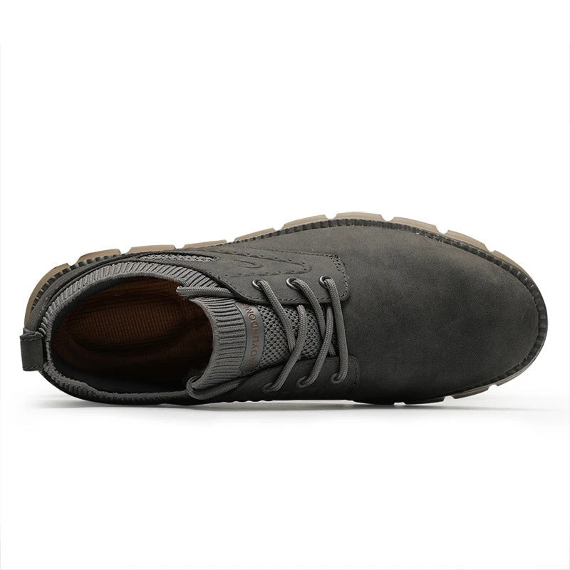 Sneaker da golf da uomo comode e senza tacchetti – soletta ammortizzata, collarino di supporto alla caviglia